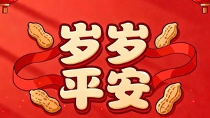 岁岁平安双屏
