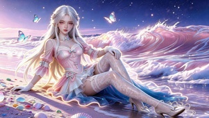 星河落滩，云海潮汐