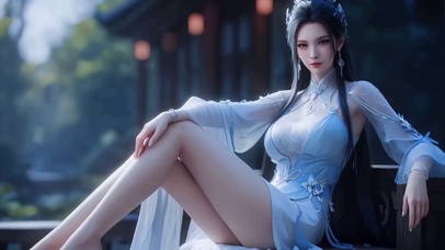 性感气质国漫女神陆雪琪