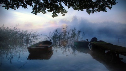 【童话】漂浮在静澜湖面的小船