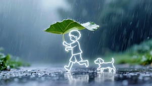 避雨记