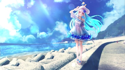 清夏贤者少女