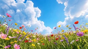 缤纷花海