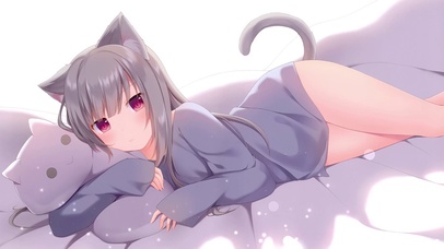 萌系猫耳少女