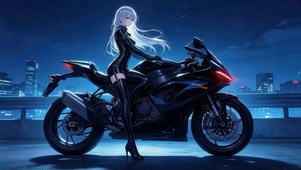 摩托机车女孩