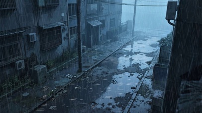 【雨景】老城区的雨