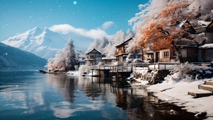 湖边小筑
