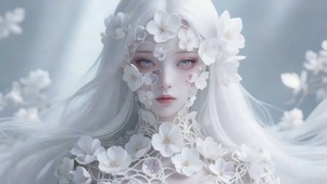 二次元纯欲美女
