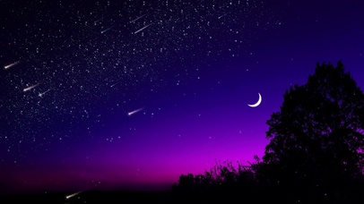 繁星夜空