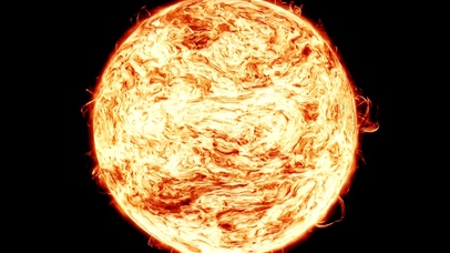 唯美火焰星球