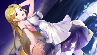 海边约会少女(动漫动态壁纸) - 动态壁纸下载 - 元气壁纸