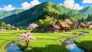 隐居桃花坞