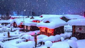 雪中小屋