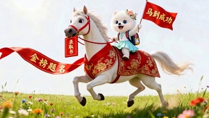 录取书马到成功