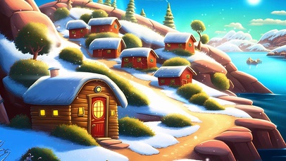 唯美雪屋
