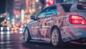 街道的汽车
