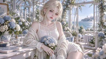 临海花房纯欲美女