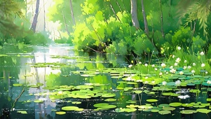 生机盎然