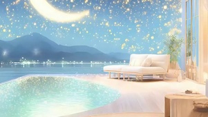 夜景海景 带鱼屏