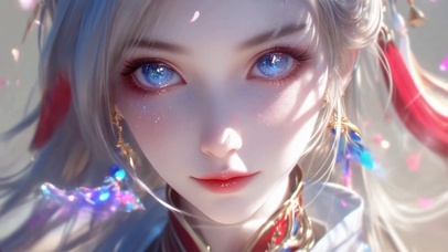 花影星眸 