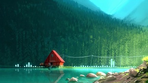 森林小屋