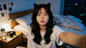 可爱清纯少女