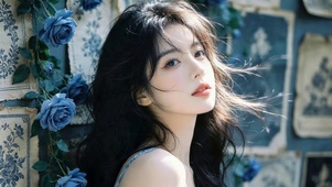 治愈可爱女孩