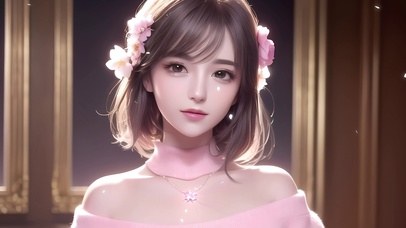 粉红少女