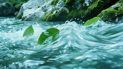 山谷清流