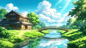 阳光明媚