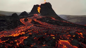 火山岩浆