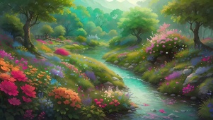 春花烂漫