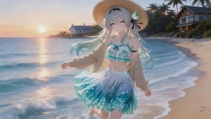 海滩女孩