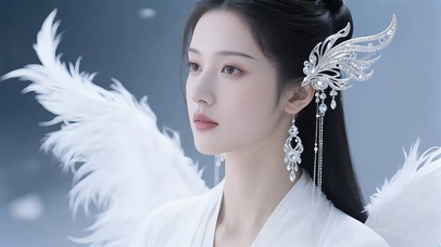 白鹤仙子唯美壁纸2