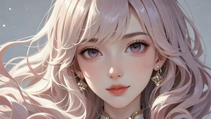 金发少女（4K动态静音）