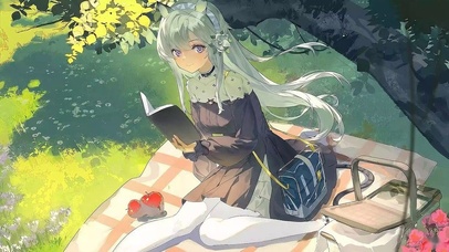 白丝美女