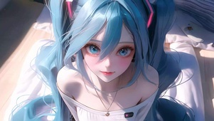 午后可爱初音