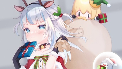 古拉，圣诞快乐大号动态壁纸