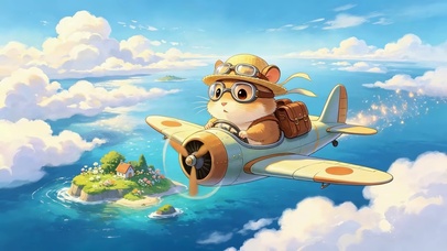 小仓鼠的飞行之旅