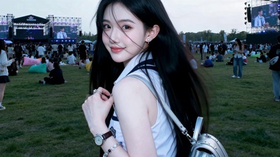 真人写实清纯白皙女孩