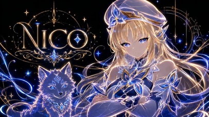 星光蓝钻灵狼少女尼可