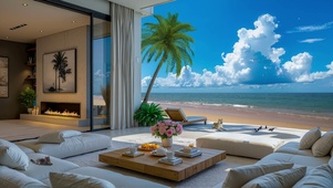棕榈海滩客厅