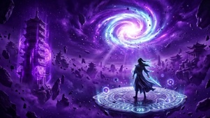 星河法阵御剑修士