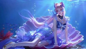 贝壳王座上的人鱼心海