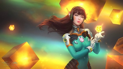 游戏动态美女壁纸