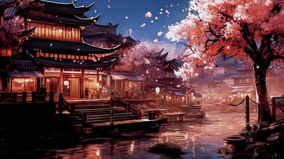 唯美动漫场景壁纸