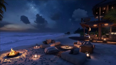 听海风，数星星，慢时光 