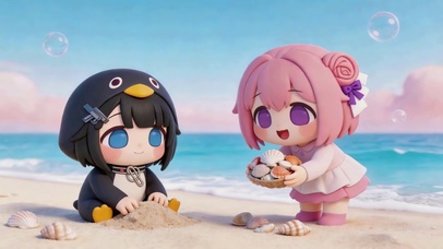 夏日海滩