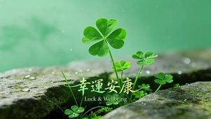 幸运草，幸运安康