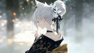 侧颜